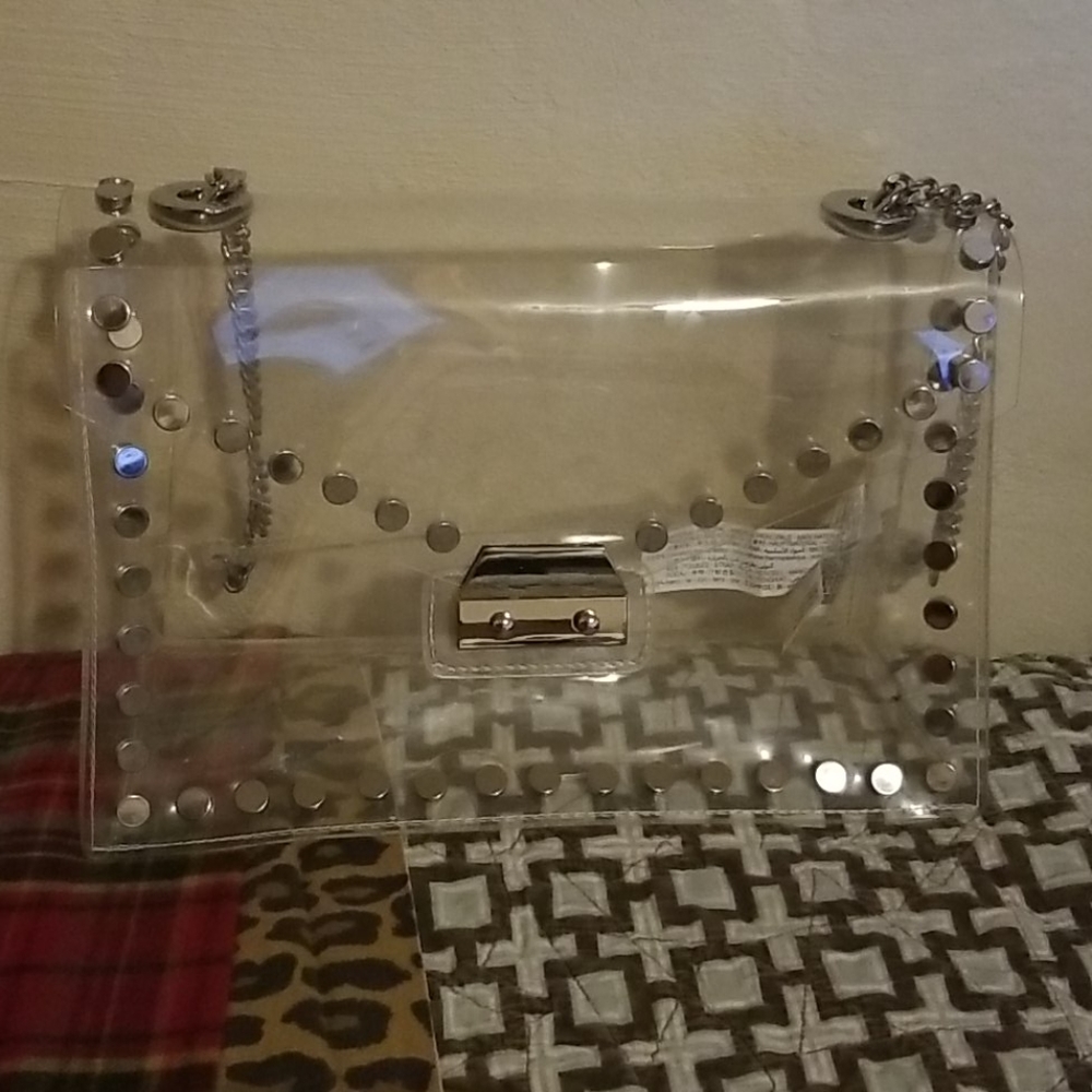 Clear shoulder bag